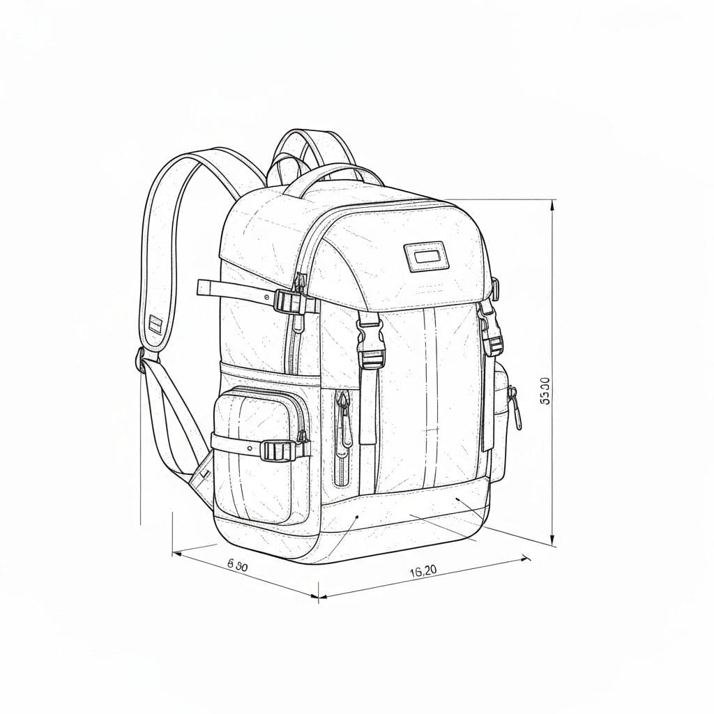 Bag design with 3d clothing design software